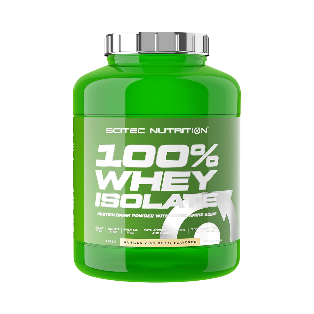 Scitec 100% Whey Isolate Vanilla Very Berry | NE Commerce
