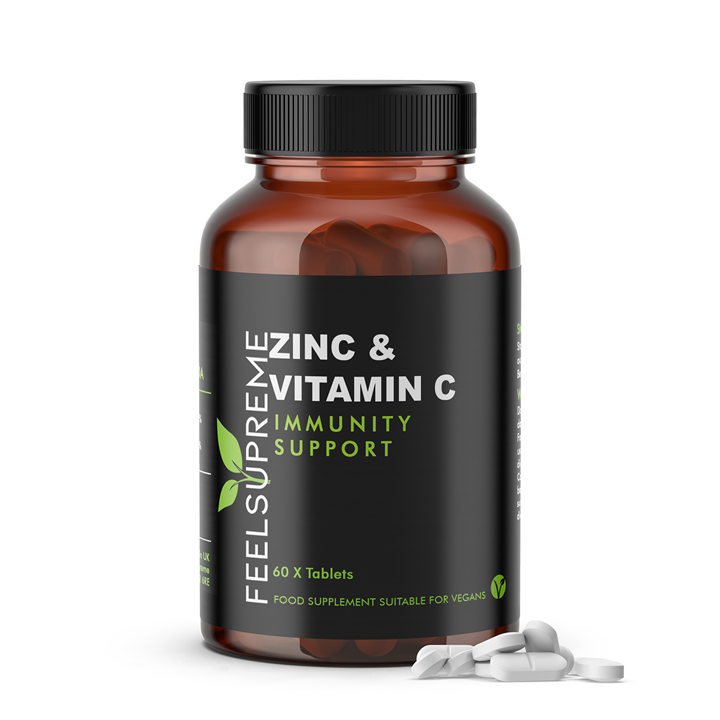 Feel Supreme Zinc with Vitamin C 60 Tabs