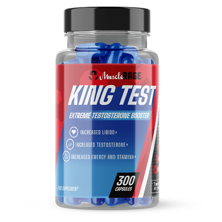 Muscle Rage King Test - 300 caps