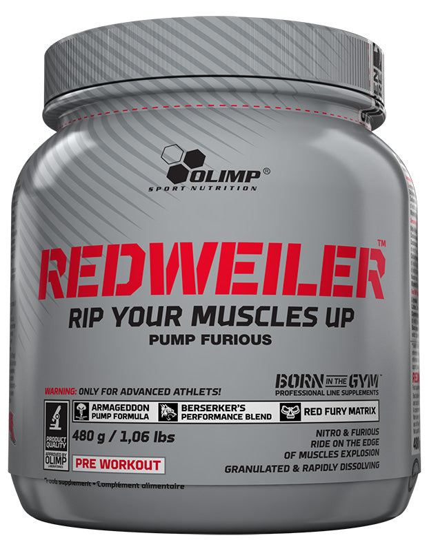 Olimp Nutrition RedWeiler, Blueberry Madness - 480g