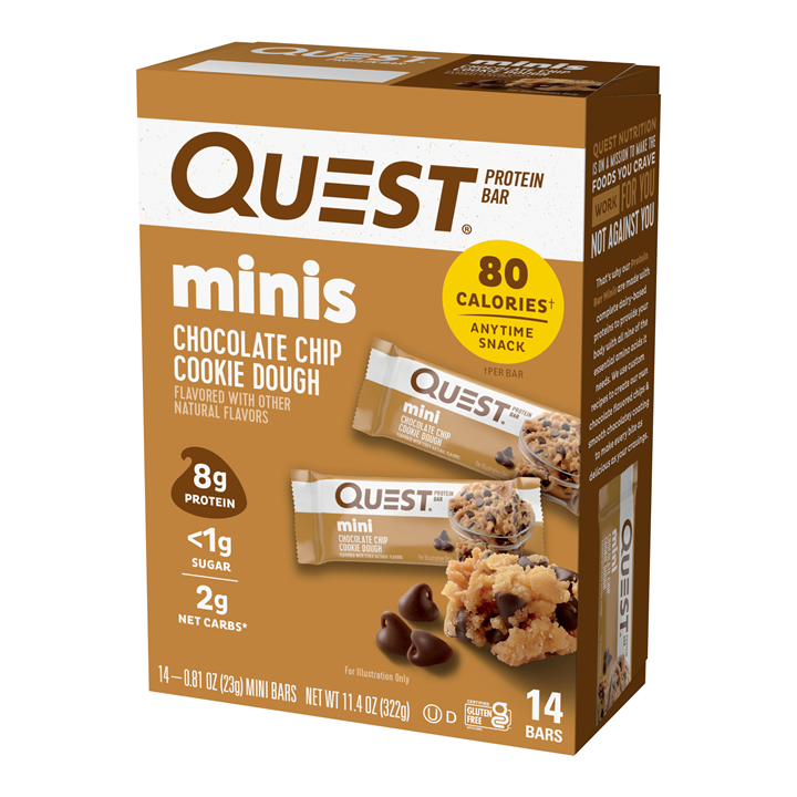 Quest Nutrition Mini Protein Bar 8x32g Cookies & Cream