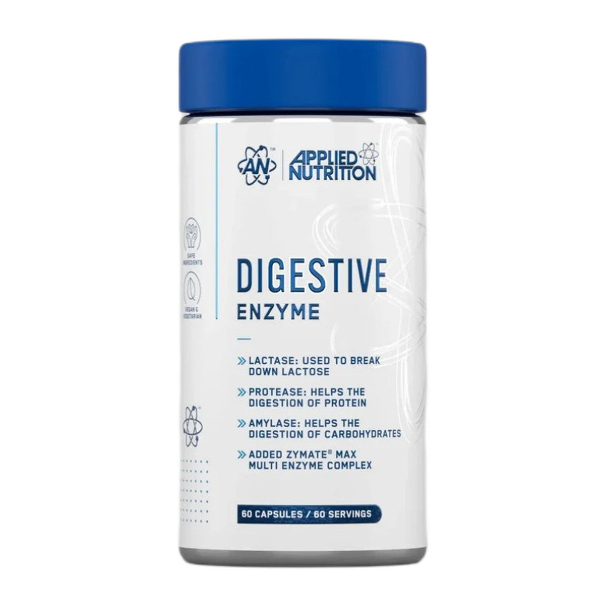 Applied Nutrition Digestive Enzyme 60 Caps