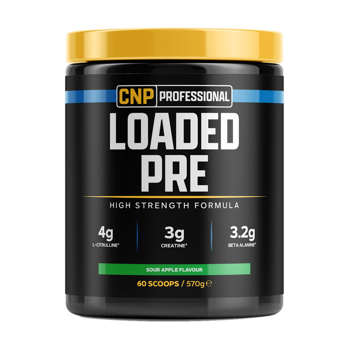 CNP Professional Loaded Pre, Sour Apple - 570g