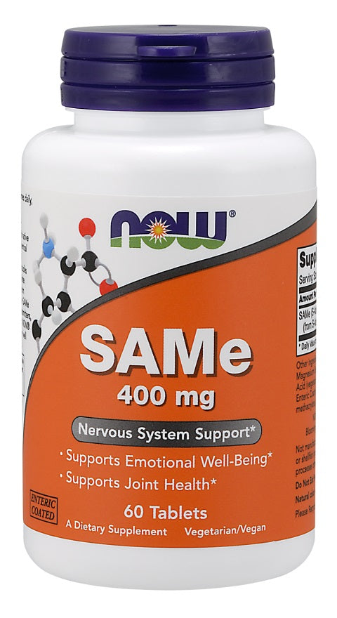 NOW Foods SAMe, 400mg - 60 tabs