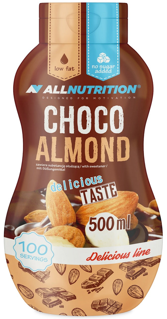 Allnutrition Sweet Sauce, Choco Almond - 500 ml.