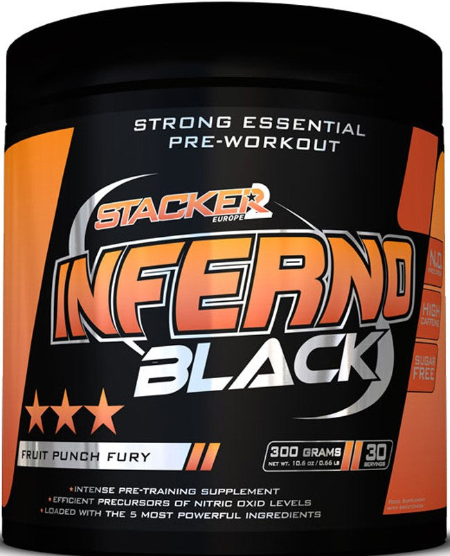 Stacker2 Europe Inferno Black, Fruit Punch Fury - 300g