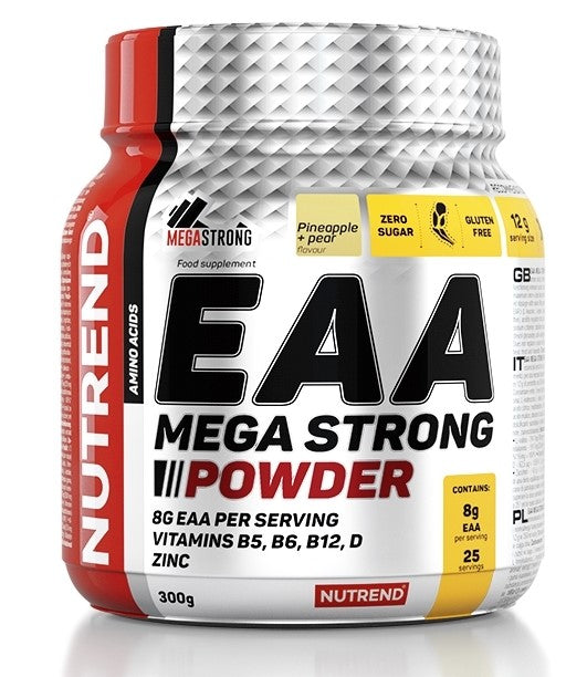 Nutrend EAA Mega Strong Powder, Pineapple + Pear - 300g
