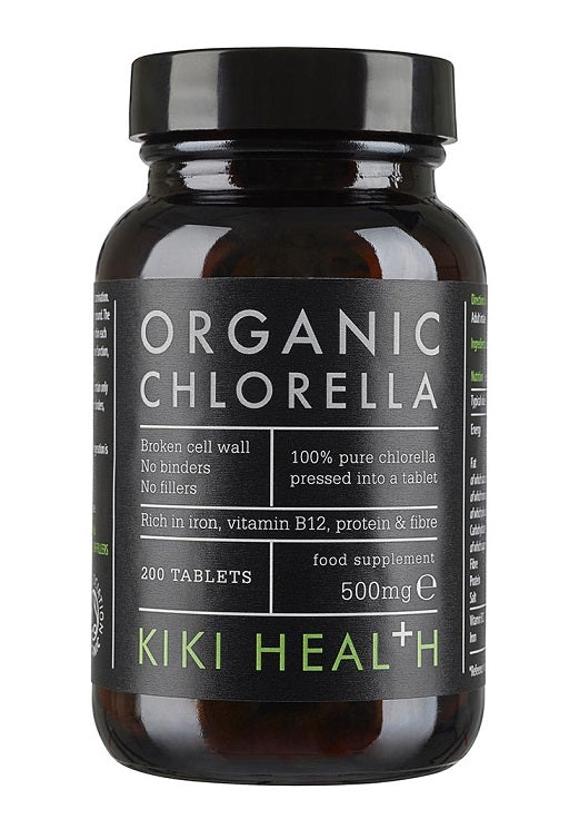 KIKI Health Chlorella, 500mg - 200 tablets