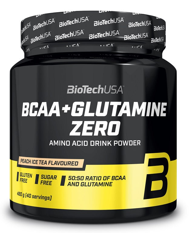 BioTechUSA BCAA + Glutamine Zero, Lemon - 480g