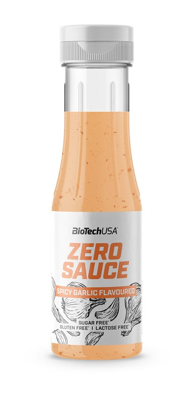 BioTechUSA Zero Sauce, Spicy Garlic (EAN 5999076233199) - 350 ml.