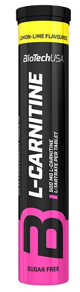 BioTechUSA L-Carnitine Effervescent, 500mg (Blueberry-Raspberry)