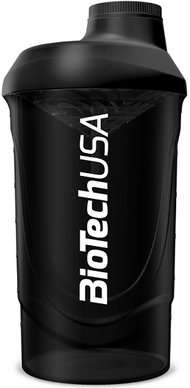 BioTechUSA Shaker, Black - 600 ml.