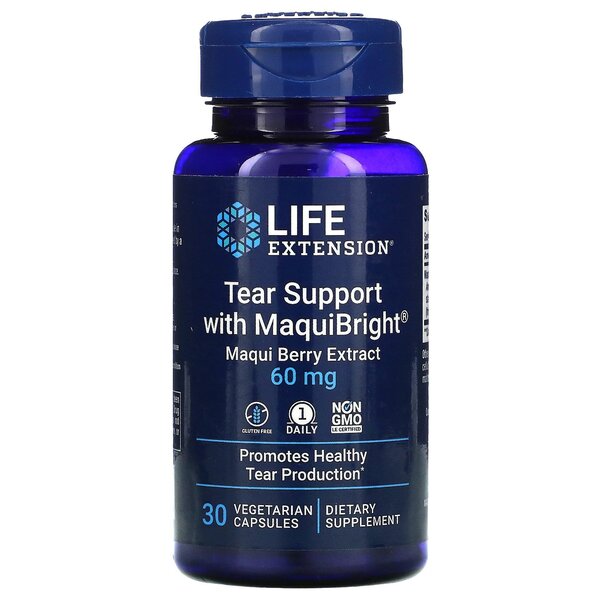 Life Extension Tear Support with MaquiBright (Maqui Berry Extract)