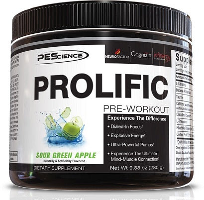 PEScience Prolific, Sour Green Apple - 280g