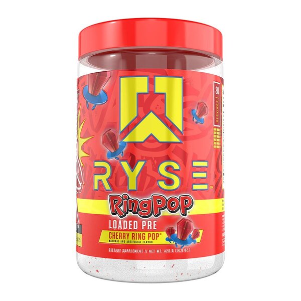 RYSE Loaded Pre, Cherry Ring Pop - 420g