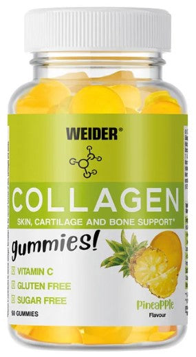 Weider Collagen, Pineapple Flavour - 50 gummies