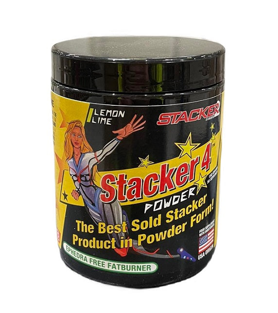 Stacker2 Europe Stacker 4 Powder, Lemon Lime - 150g