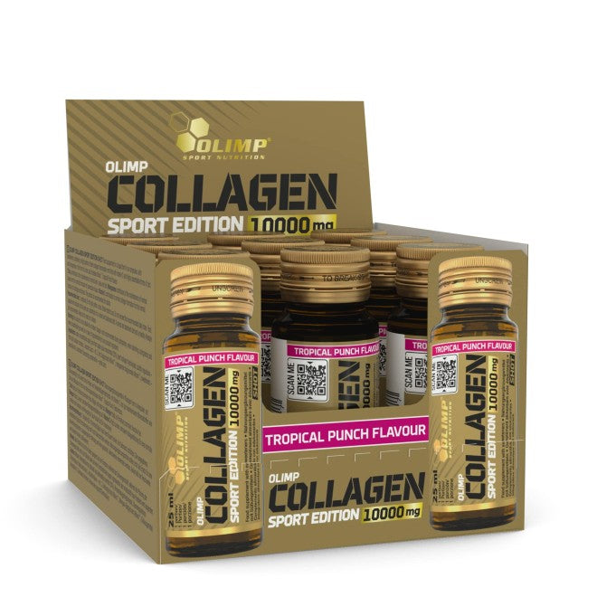 Olimp Nutrition Collagen Sport Edition, Tropical Punch - 9 x 25 ml