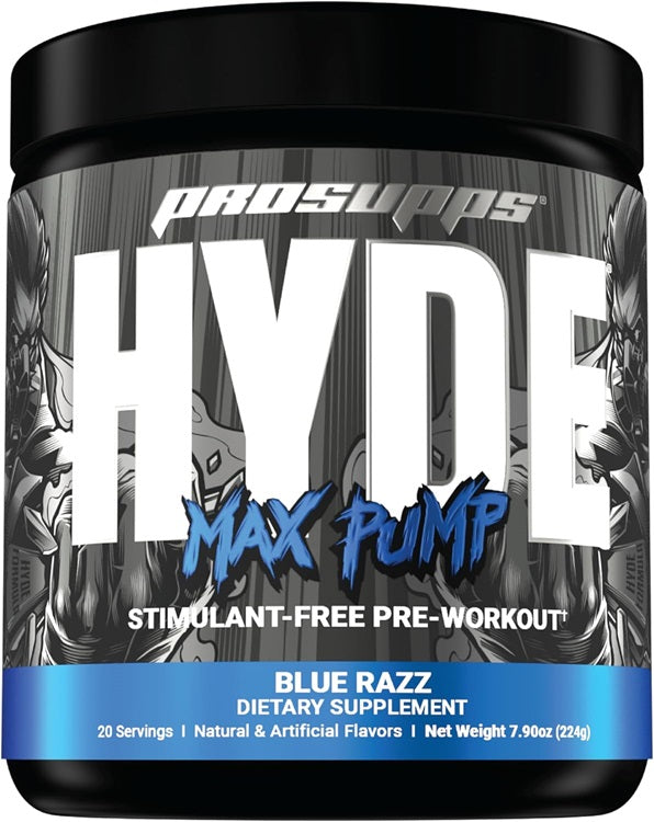ProSupps Hyde Max Pump, Blue Razz - 224g