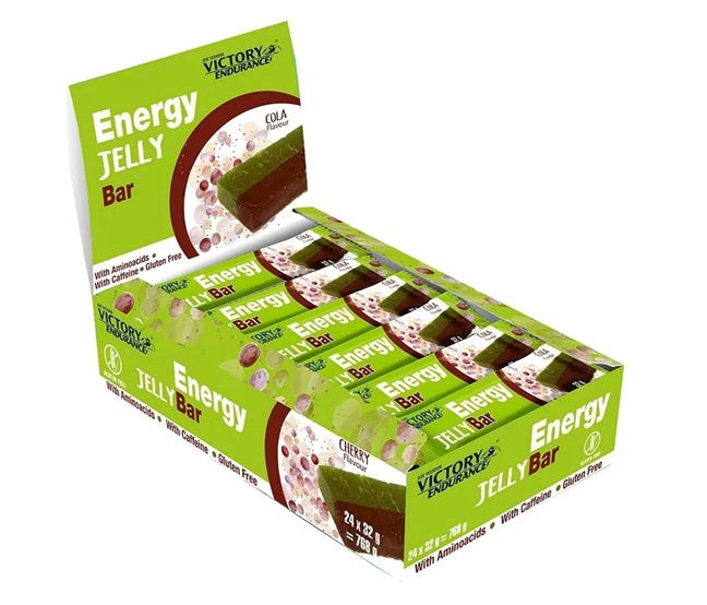 Weider Joe Weider Victory Endurance Energy Jelly Bar, Cola - 24 x