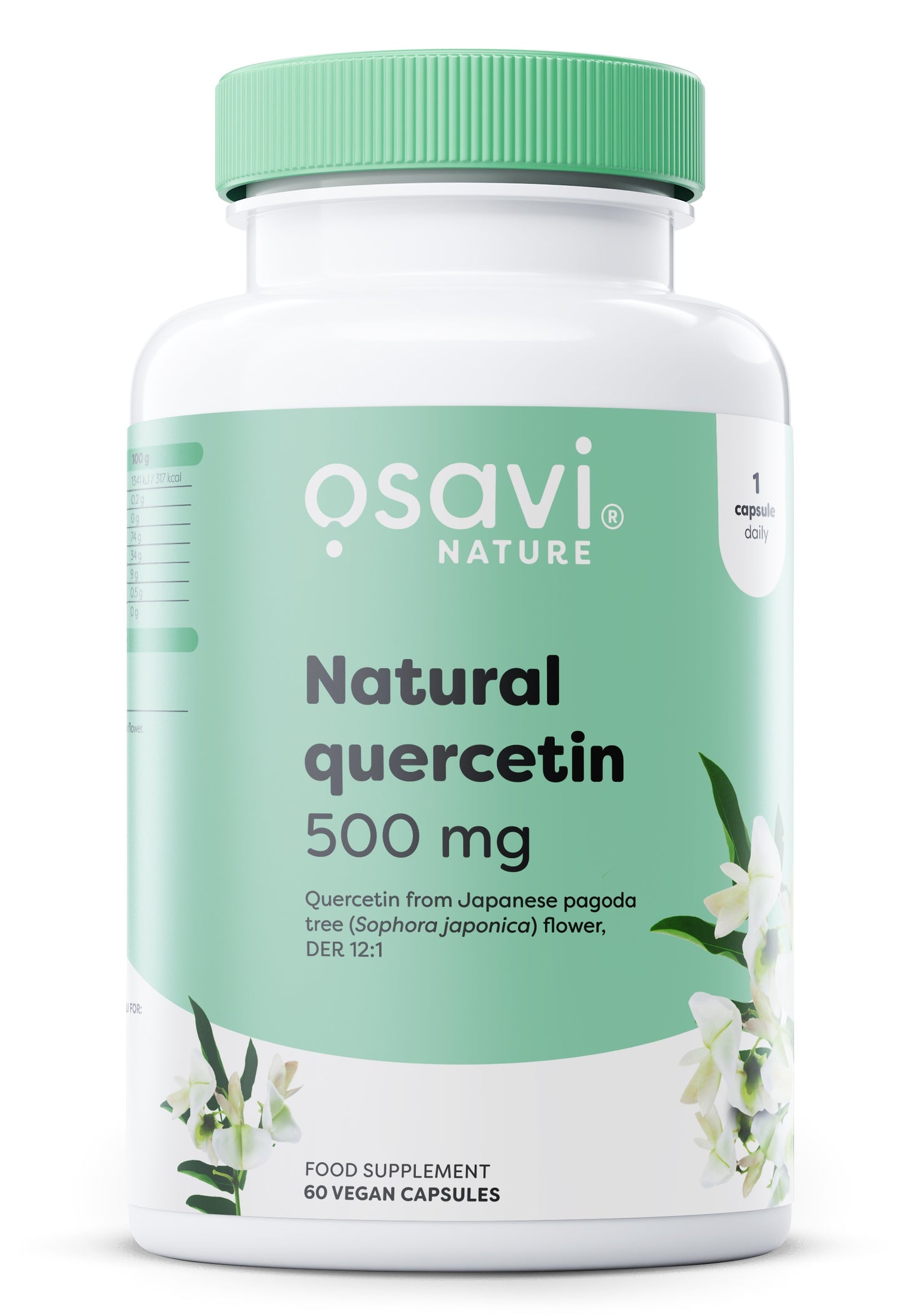 Osavi Natural Quercetin, 500mg - 60 vegan caps