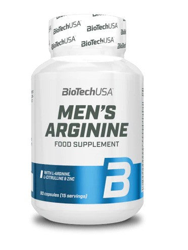 BioTechUSA Men's Arginine - 90 caps