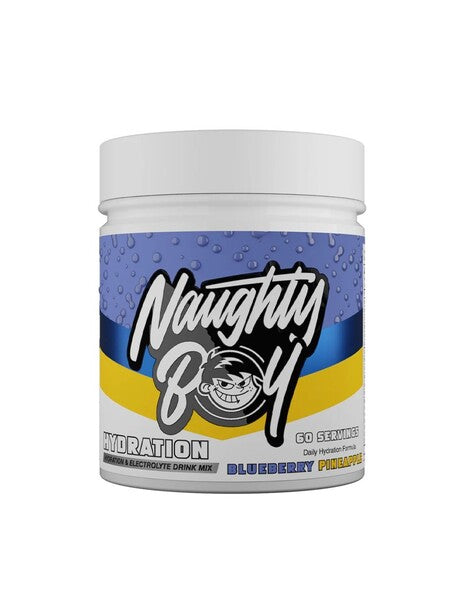 Naughty Boy Hydration, Blueberry Pineapple - 510g