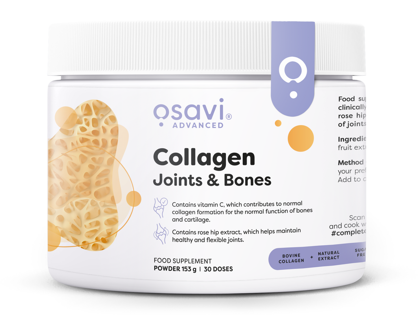 Osavi Collagen Peptides - Joints & Bones - 153g