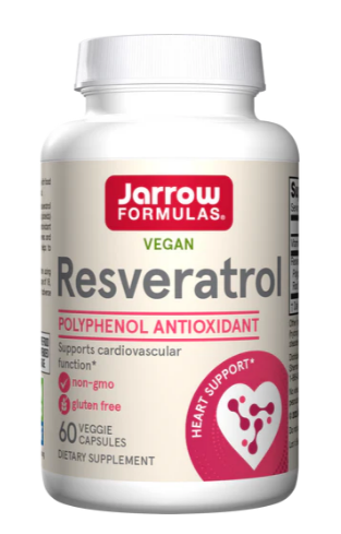 Jarrow Formulas Resveratrol, 100mg - 60 vcaps