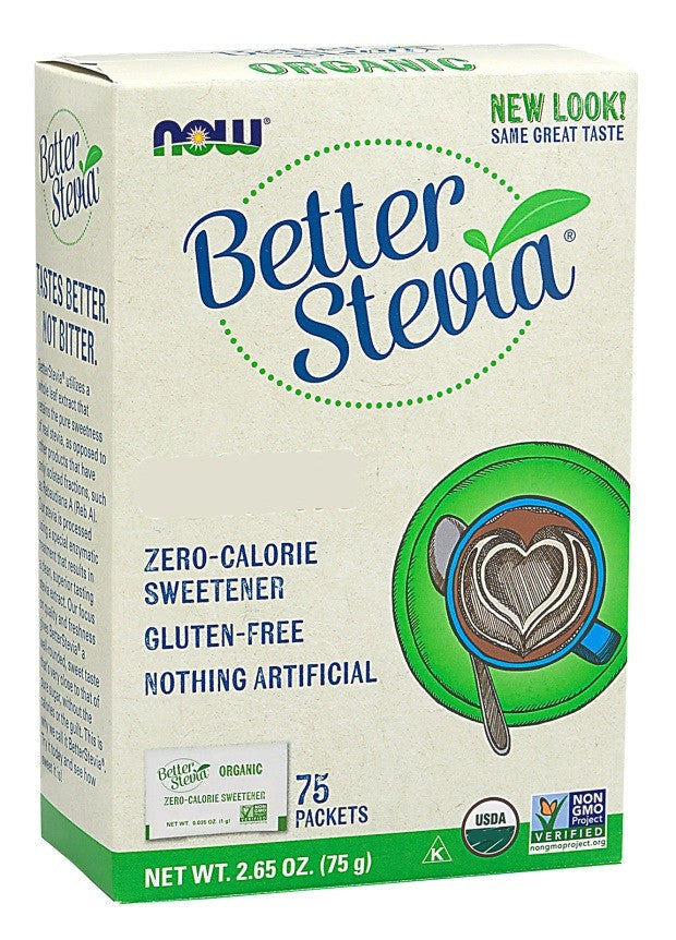 NOW Foods Better Stevia Packets - 75 packets