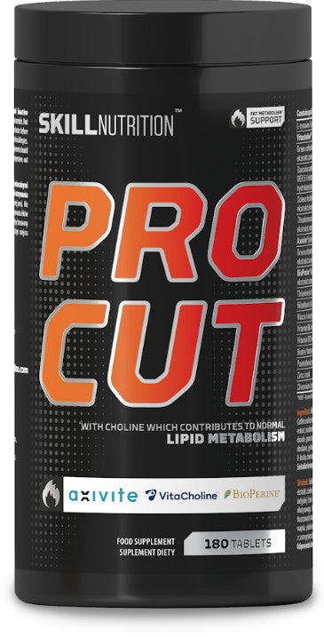 Skill Nutrition Pro Cut, Fat Metabolism Support - 180 tablets