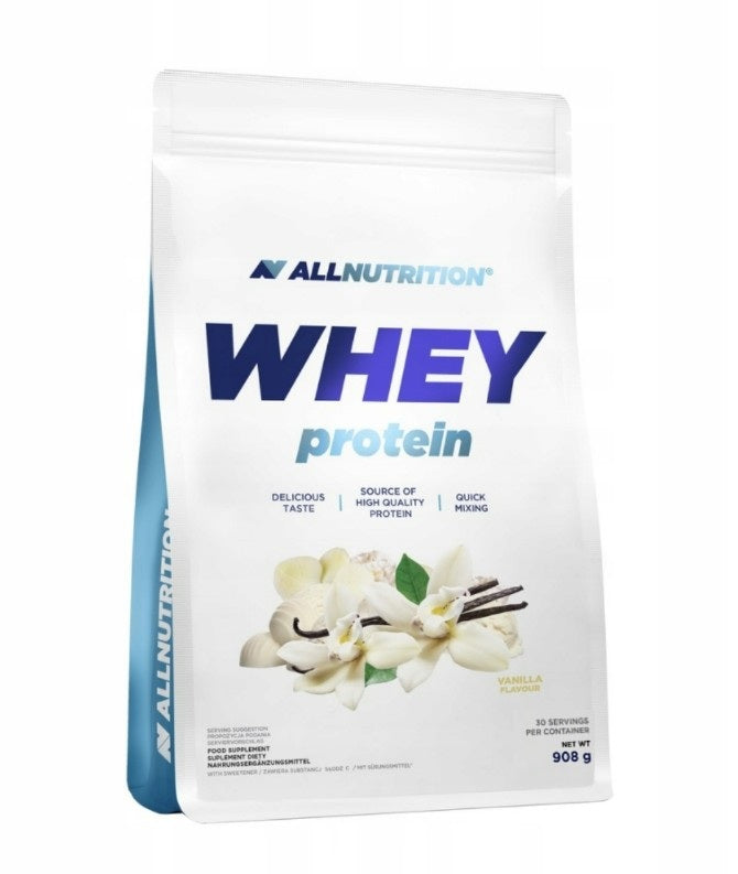 Allnutrition Whey Protein, Vanilla - 908 grams