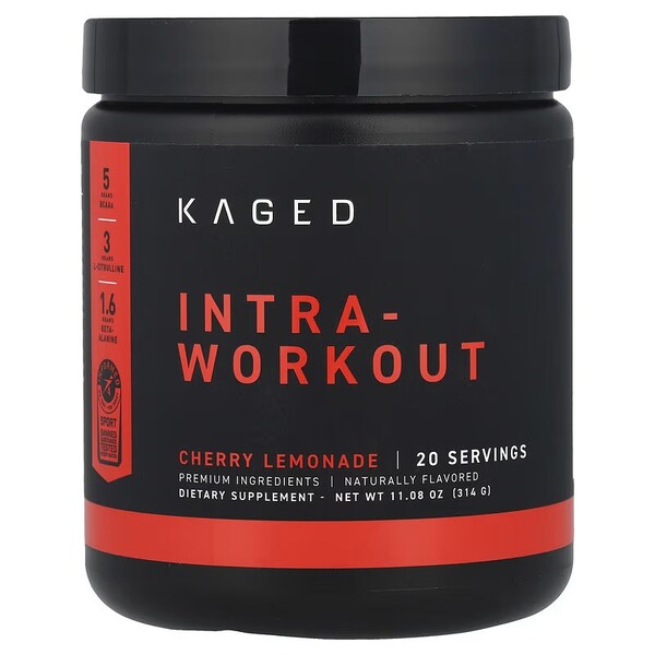 Kaged Muscle Intra-Workout, Cherry Lemonade - 314g