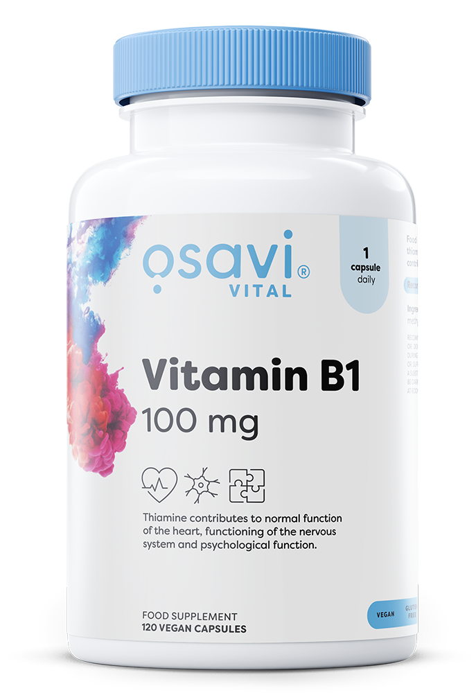 Osavi Vitamin B1, 100mg - 120 vegan caps