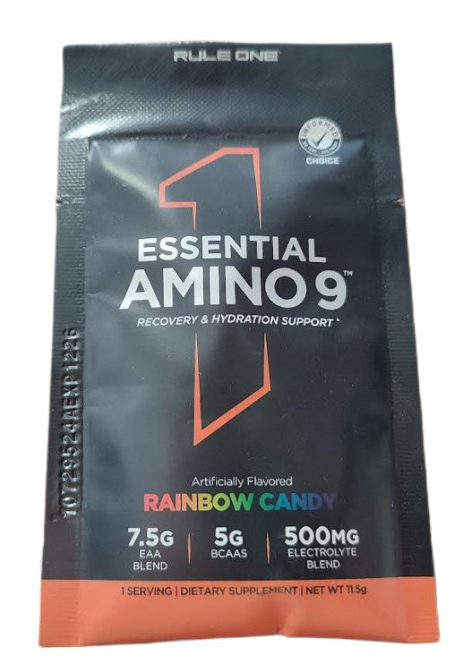Rule One Essential Amino 9, Rainbow Candy - 11.5g (1 serving)