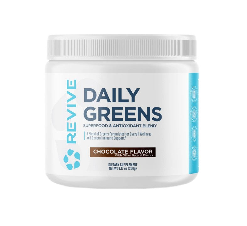 Revive Daily Greens Powder, Chocolate - 260g