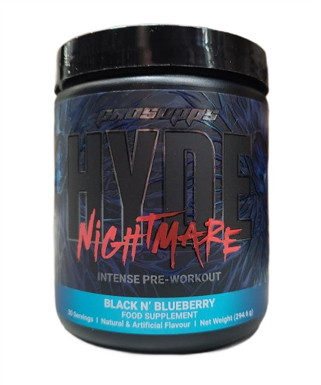 ProSupps Hyde Nightmare, Black N' Blueberry - 295g