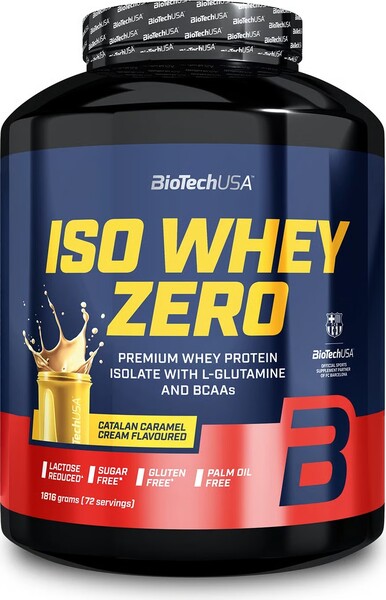 BioTechUSA Iso Whey Zero, Catalan Caramel Cream - 1816g