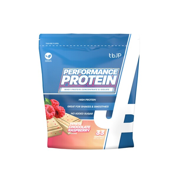 Trained by JP Performance Protein, White Chocolate Raspberry - 100