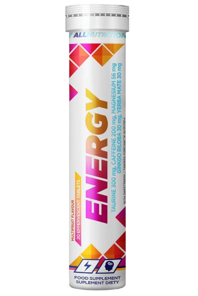 Allnutrition Energy, Multifruit - 20 effervescent tabs