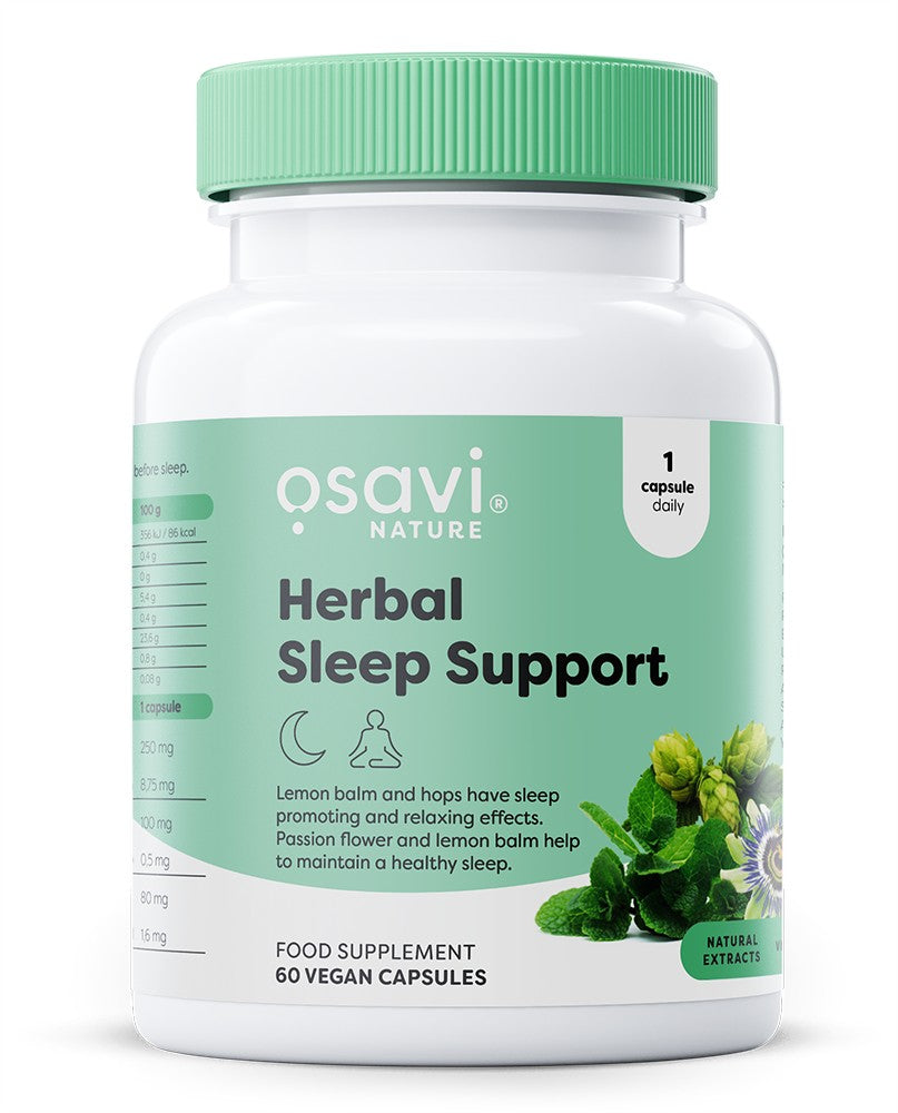 Osavi Herbal Sleep Support (Melatonin Free) - 60 vegan caps