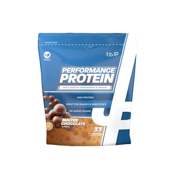 Trained by JP Performance Protein, Malted Chocolate - 1000g