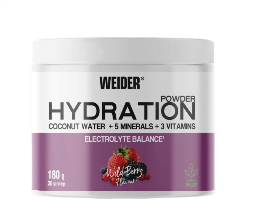 Weider Hydration Powder, Wild Berry - 180g