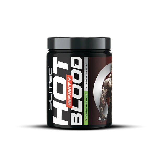 SciTec Hot Blood Infinity, Green Apple-Lime - 350g