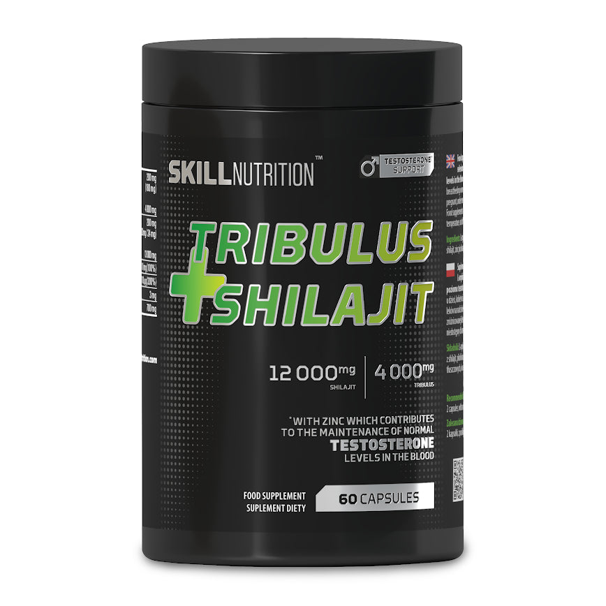 Skill Nutrition Tribulus + Shilajit - 60 vegan caps