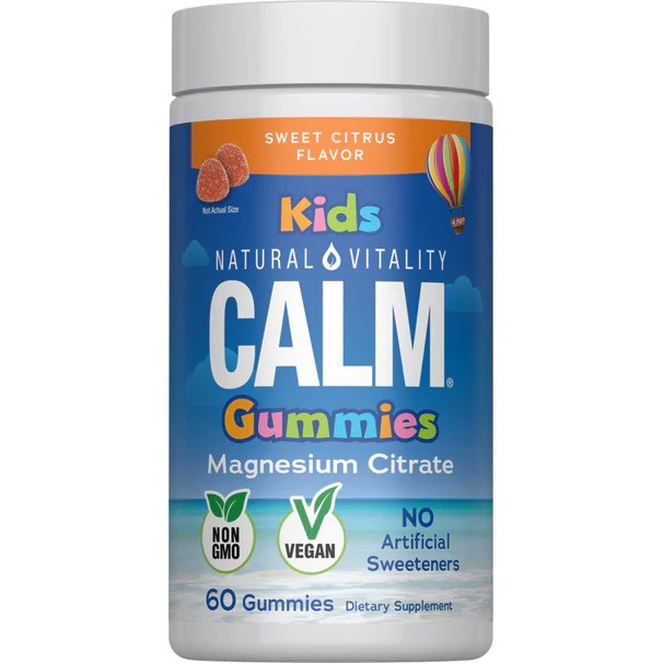 Natural Vitality Calm Kids Gummies, Sweet Citrus - 60 gummies