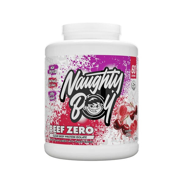 Naughty Boy Beef Zero, Cherry Razz - 1800g
