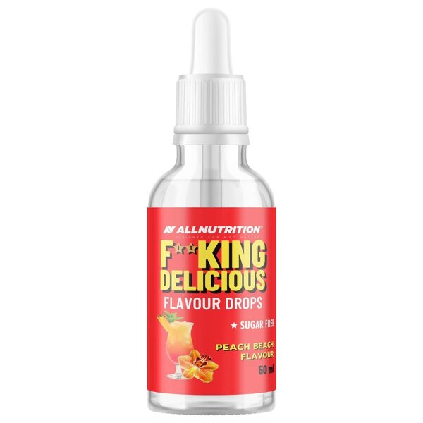 Allnutrition Fitking Delicious Flavour Drops, Peach Beach - 50 ml.