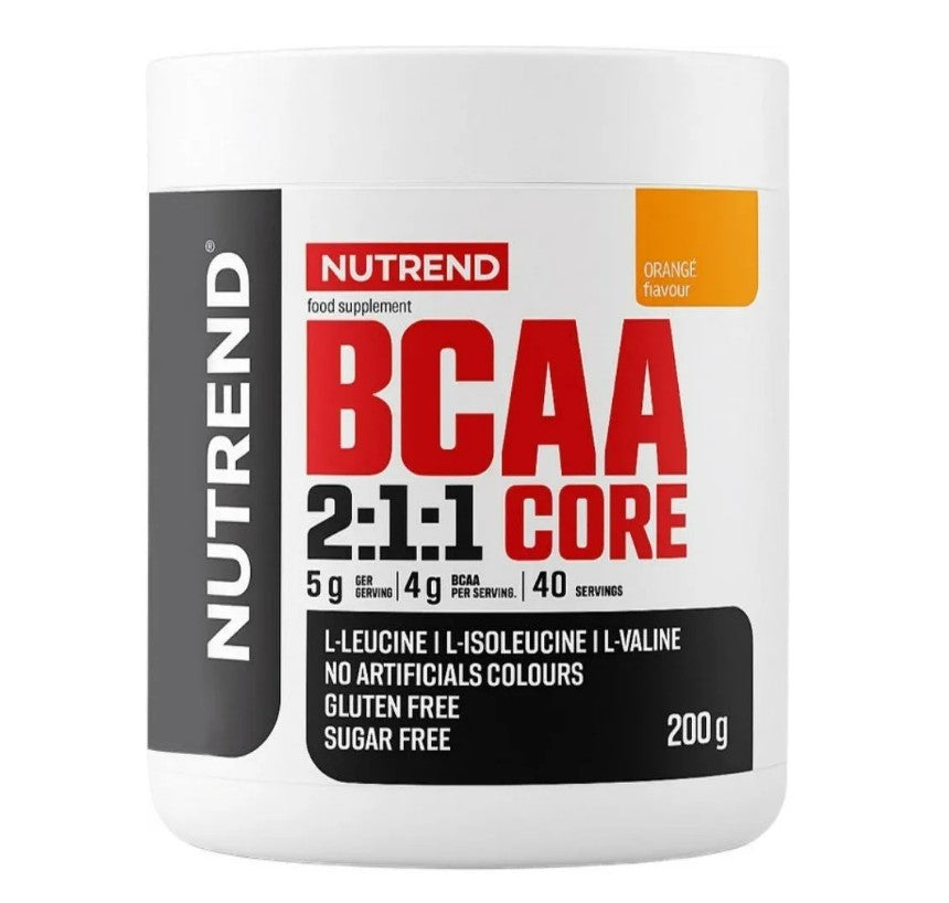 Nutrend BCAA 2:1:1 Core, Orange - 200g