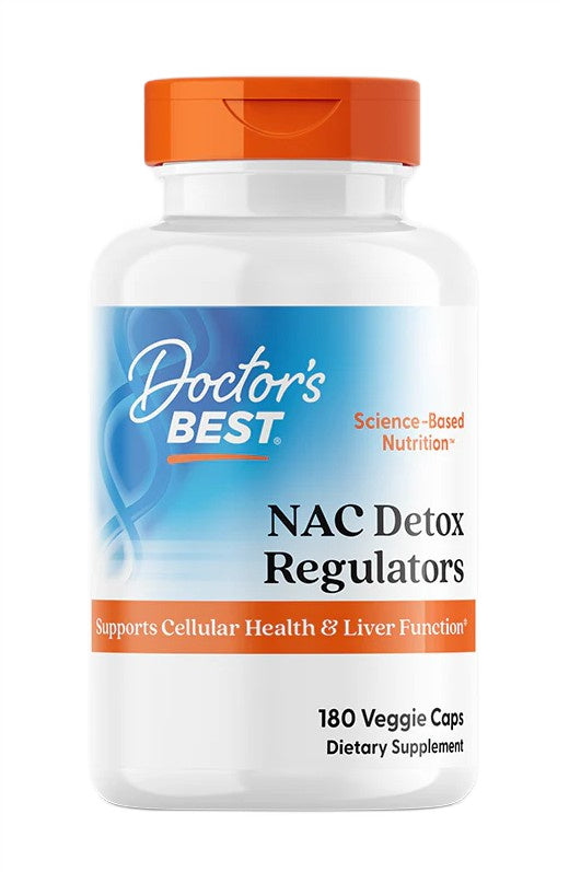 Doctor's Best NAC Detox Regulators - 180 vcaps